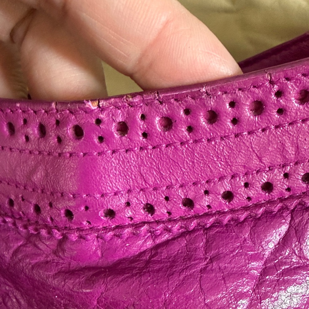 Balenciaga city Fuchsia Pink Leather Satchel - Picture 11 of 11
